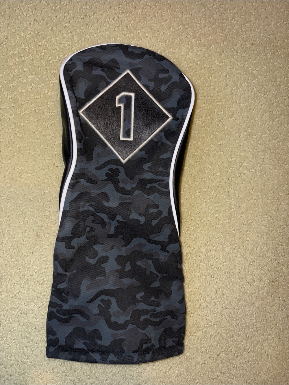 Titleist Black & Gray Camo Driver Headcover